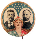 BEAUTIFUL MISS LIBERTY ART NOUVEAU TR JUGATE.