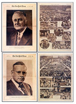 FDR/LANDON NY TIMES SUPPLEMENTS.