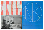 "KNOLL ASSOCIATES, INC." 1950's DESIGNER FURNITURE CATALOG AND BROCHURE.