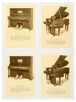 "THE PIANOLA" 1914 PLAYER PIANO CATALOG COMPLETE WITH LOOSE PRINT PORTFOLIO.