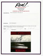 BRUCE SPRINGSTEEN SIGNED "NEBRASKA" LP ALBUM COVER.