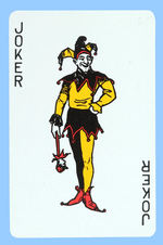 "GOLDWATER" PLAYING CARD "JOKER."