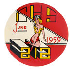 CENTRAL HIGH SCHOOL PHILADELPHIA AREA GRADUATION BUTTON.