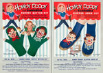 “HOWDY DOODY AND CLARABELL PUPPET MITTEN KIT” AND SALES CATALOGUE.