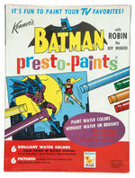 "BATMAN PRESTO-PAINTS" BOXED PAINT SET.