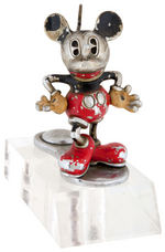 MICKEY MOUSE IMPRESSIVE & RARE ENGLISH CAR MASCOT HOOD ORNAMENT.