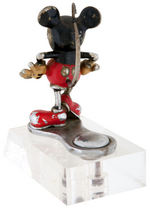 MICKEY MOUSE IMPRESSIVE & RARE ENGLISH CAR MASCOT HOOD ORNAMENT.