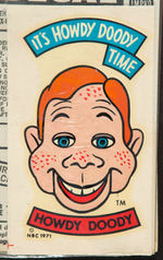 “IT’S HOWDY DOODY TIME” DECAL DISPLAY.
