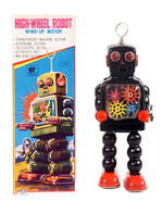 "HIGH-WHEEL WINDUP ROBOT."