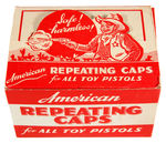 “AMERICAN REPEATING CAPS” FULL DISPLAY BOX.  1950s.