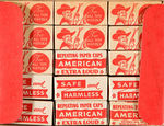 “AMERICAN REPEATING CAPS” FULL DISPLAY BOX.  1950s.