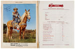 “ROY ROGERS RIDERS CLUB CHARTER” EXTENSIVE MOVIE EXHIBITOR PROMO KIT.