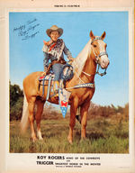 “ROY ROGERS RIDERS CLUB CHARTER” EXTENSIVE MOVIE EXHIBITOR PROMO KIT.