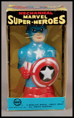 MARX "MECHANICAL MARVEL SUPER-HEROES" CAPTAIN AMERICA.