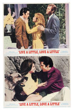 ELVIS PRESLEY "LIVE A LITTLE, LOVE A LITTLE" LOBBY CARD SET.