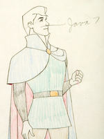 "SLEEPING BEAUTY" PRINCE PHILLIP PRODUCTION ART.