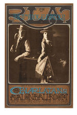 CHARLATANS TRIPTYCH AVALON BALLROOM CONCERT POSTER SET.