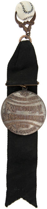 "THE NATIONAL ASS'N PROFESSIONAL BASEBALL LEAGUES 1928 CONVENTION" RARE FOB.