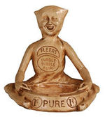 "FLEERS DOUBLE BUBBLE GUM" FIGURAL ASHTRAY.