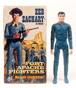 "MARX ZEB ZACHARY" BOXED ACTION FIGURE.