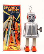 "SPARKY ROBOT" BOXED WIND-UP.