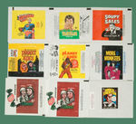 CHARACTER/TV/MOVIE RELATED GUM CARD WRAPPERS.