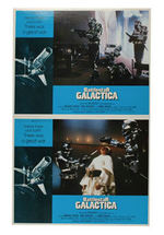 “CLOSE ENCOUNTERS OF THE THIRD KIND/BATTLESTAR GALACTICA” LOBBY CARD LOT.