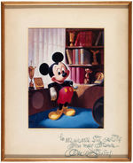 MICKEY MOUSE 25th BIRTHDAY FRAMED PRINT.