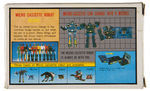 "MICRO CASSETTE ROBOT - MICROS" DIACLONE/TRANSFORMERS-INSPIRED BOXED TOY.