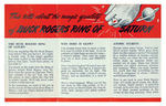 “BUCK ROGERS RING OF SATURN” INSTRUCTION FOLDER.