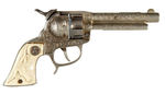 HUBLEY “TEXAN” CAP PISTOL WITH UNUSUAL DIE-CAST CYLINDER.