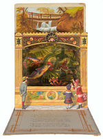 "THE AQUARIUM MCLOUGHLIN BROS." EARLY DIE-CUT POP-UP BOOK.