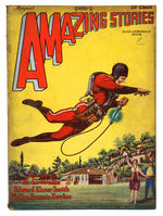 "AMAZING STORIES" PULP PAIR WITH FIRST BUCK ROGERS STORY/FIRST BUCK ROGERS COVER.