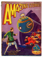 "AMAZING STORIES" PULP PAIR WITH FIRST BUCK ROGERS STORY/FIRST BUCK ROGERS COVER.