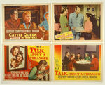 RONALD REAGAN/NANCY DAVIS (REAGAN) LOBBY CARD LOT.