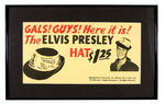 "THE ELVIS PRESLEY HAT" SIGN.