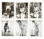 NUDE PHOTO SET PAIR WITH EIGHT PHOTOS EACH.