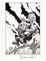 NCS LIMITED EDITION SIGNED "PORTFOLIO OF FINE COMIC ART" SET.