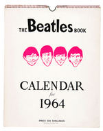 "THE BEATLES BOOK - CALENDAR FOR 1964."