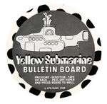 THE BEATLES "YELLOW SUBMARINE" BULLETIN BOARD.