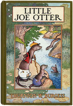 THORNTON BURGESS SIGNED "LITTLE JOE OTTER" BOOK.