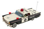 ALPS 1958 LINCOLN CONTINENTAL MARK III "HIGHWAY PATROL POLICE CAR" BOXED BATTERY-OPERATED TOY.