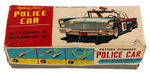 ALPS 1958 LINCOLN CONTINENTAL MARK III "HIGHWAY PATROL POLICE CAR" BOXED BATTERY-OPERATED TOY.