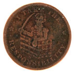 CONGRESSIONAL ELECTIONS OF 1834 & 1838 ANTI -JACKSON AND ANTI -VAN BUREN TOKENS.