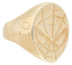 SPIDER-MAN 1993 RING IN 14K GOLD: ONE OF ONLY TWELVE MADE.