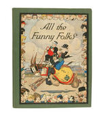 "ALL THE FUNNY FOLKS" CLASSIC 1926 KING FEATURES  SYNDICATE COMIC STRIP CHARACTER STORYBOOK.