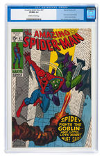 "AMAZING SPIDER-MAN" PGX & CGC TRIO.