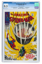 "AMAZING SPIDER-MAN" CGC TRIO.