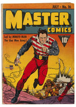 "MINUTE MAN" AND "MASTER" GOLDEN AGE COMIC 1941 PAIR.
