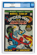 "MARVEL TEAM-UP" CGC TRIO.